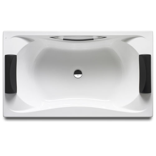Vasca da bagno da incasso - BECOOL - ROCA - in resina acrilica / bianca