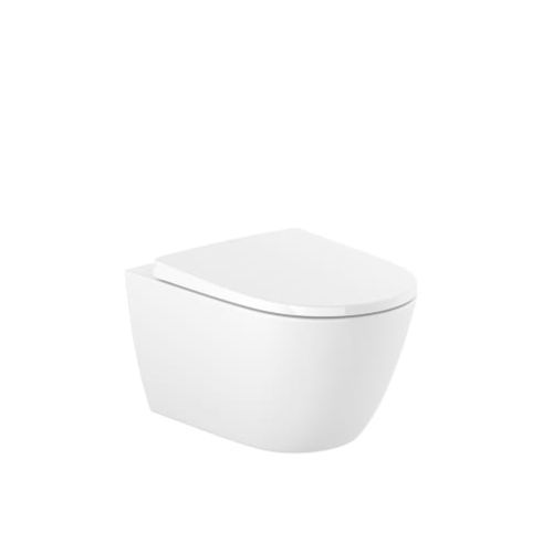 WC sospeso - Ona - ROCA - in porcellana / per uso residenziale / contract