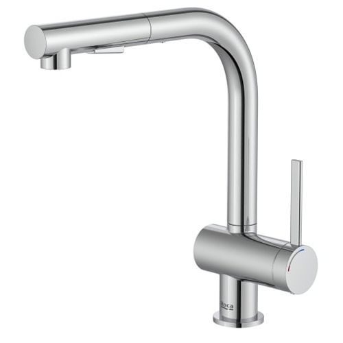 Miscelatore da appoggio - ONA - ROCA - in ottone cromato / da cucina / 1 foro