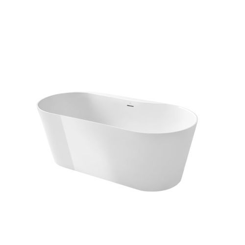 Vasca da bagno ovale - RAINA - ROCA - da appoggio / per ambiente abitativo / ghisa minerale