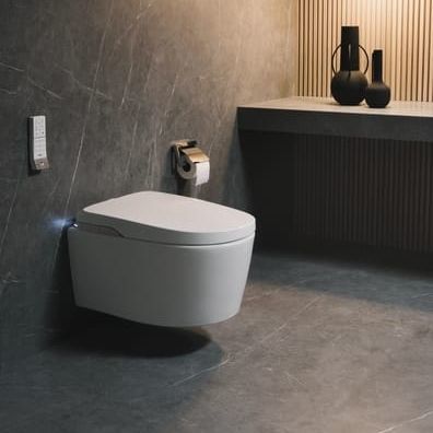 WC intelligente - IN-WASH® INSIGNIA - ROCA - sospeso / filomuro / in ceramica