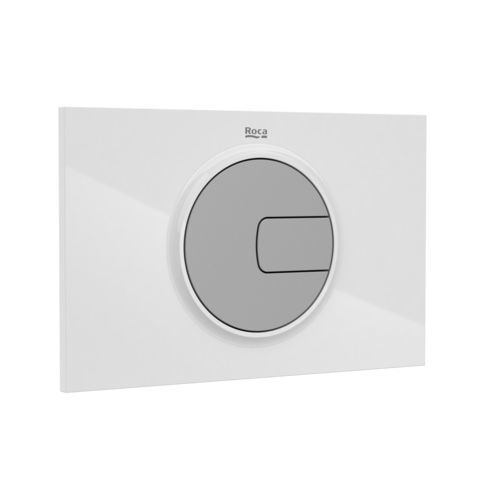 Placca di scarico doppia - PL4 DUAL (ONE)  - ROCA - contract / per uso residenziale