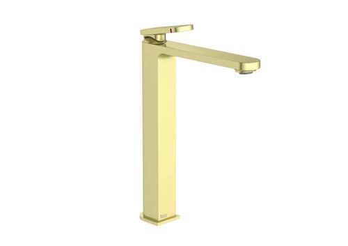 Miscelatore per lavabo - KAY - ROCA - da appoggio / meccanico / in acciaio inossidabile spazzolato