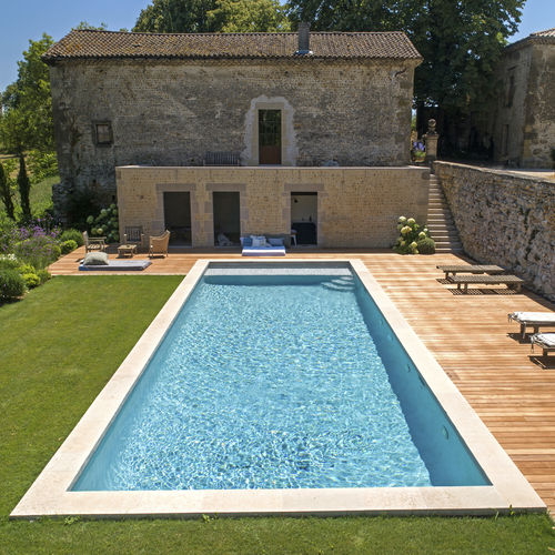 Piscina su misura - CLASSIQUE - Diffazur Piscines - da esterno / da interno / interrata