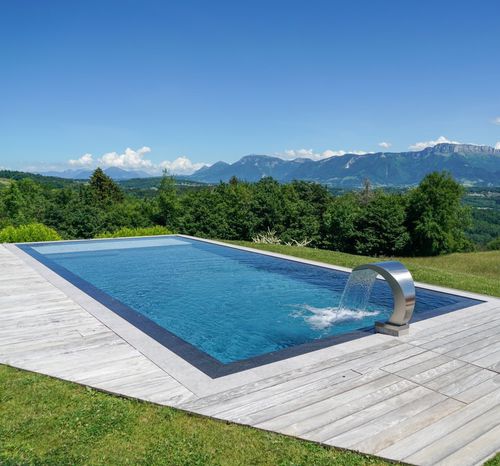Piscina a specchio - Diffazur Piscines - a straripamento / su misura / da esterno