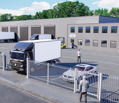 Recinzione a sbarre - myMIX® Plat - DIRICKX - industriale / residenziale / per spazio pubblico
