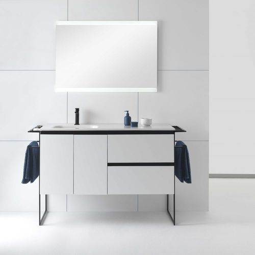 Mobile lavabo da appoggio - STRUCTURE - ROYO GROUP - in rovere / in wengé / contemporaneo