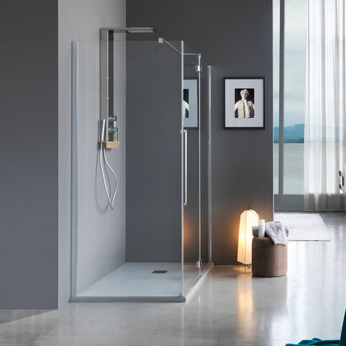 Parete doccia fissa - B9150 - SAMO - pivotante / rettangolare / d'angolo