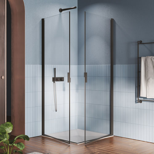 Parete doccia battente - HINGED DOOR + HINGED DOOR B2900 - SAMO - quadrata / rettangolare / d'angolo