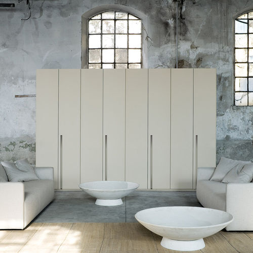 Armadio contemporaneo - ROY - Tisettanta - in legno laccato / con ante battenti / contract