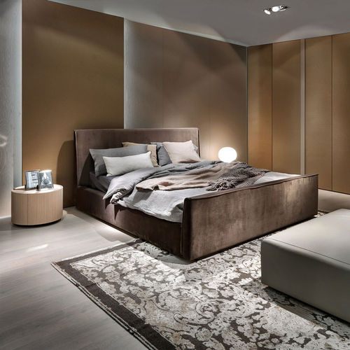Letto matrimoniale - AMANTIA - Tisettanta - contemporaneo / imbottito / con testiera