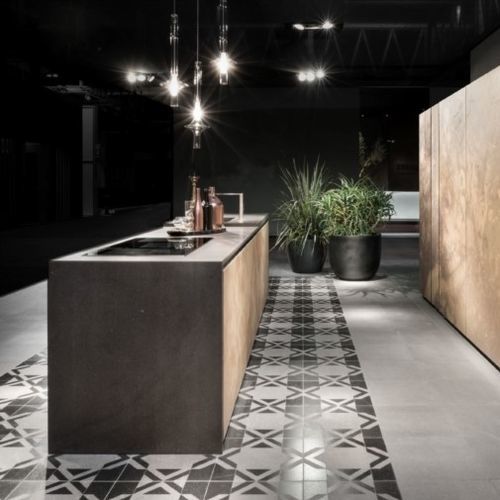 Cucina contemporanea - OPERA - Tisettanta - in legno / in vetro / in marmo