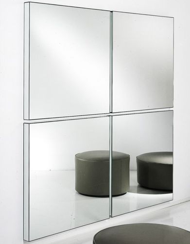 Specchio a muro - RIFLESSI - Tisettanta - contract / contemporaneo / quadrato