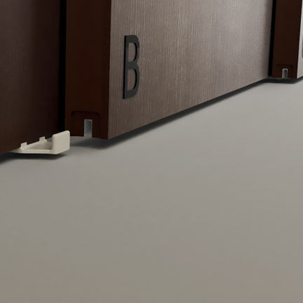 Sistema scorrevole in alluminio - MULTI-SLIDE - ECLISSE - in legno / per porta in legno / corridori a scomparsa