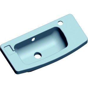 Lavandino sospeso - 32.001.06858 - SANITEC - PAREO - rettangolare / in resina / per ospedale