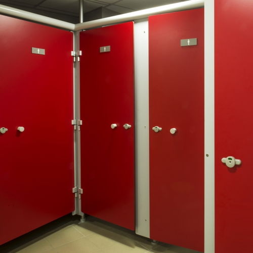 Parete amovibile - CLOISODOUCHE 10 MM - SANITEC - PAREO - in laminato / per sanitari