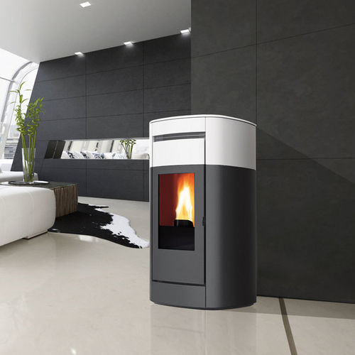 Stufa a pellet - VYDA2 EVO - EDILKAMIN - 5 kW...10 kW / 0 - 5 kW / 10 kW...20 kW