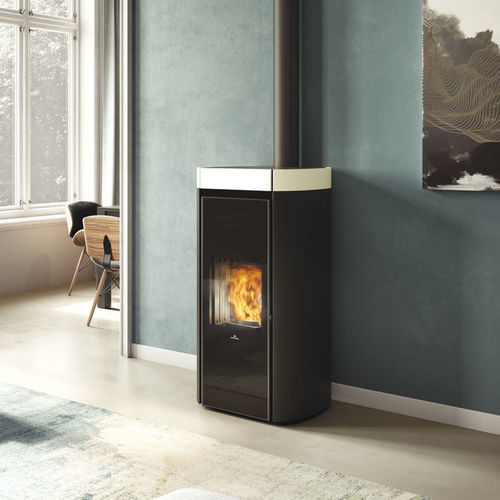 Stufa a pellet - RADA AIR TIGHT C - EDILKAMIN - 5 kW...10 kW / 0 - 5 kW / 10 kW...20 kW