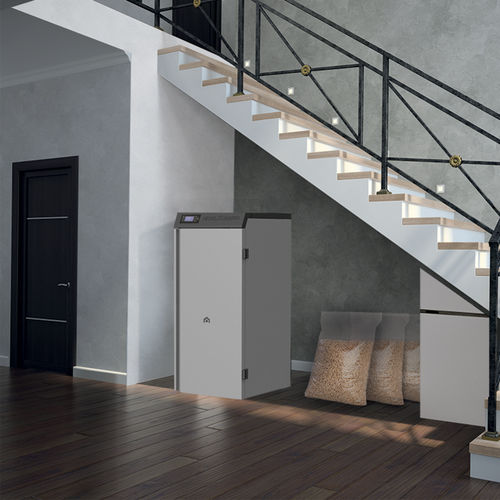 Caldaia a pellet - GORA 29 - EDILKAMIN - unicamente per riscaldamento / residenziale / da interno