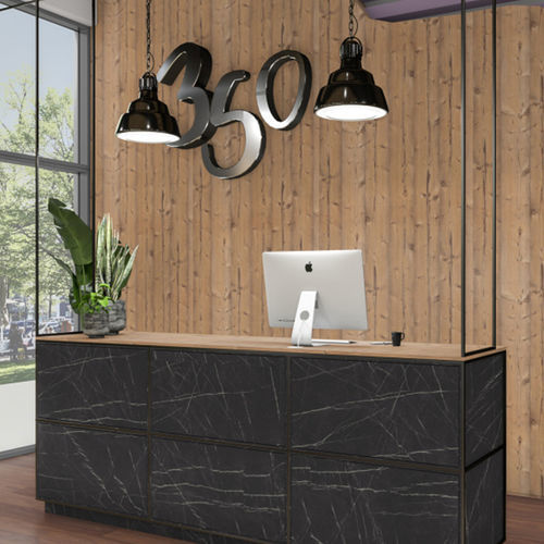 Pannello decorativo per arredamento - F206 PG - EGGER - per interni / ad alta resistenza / in marmo