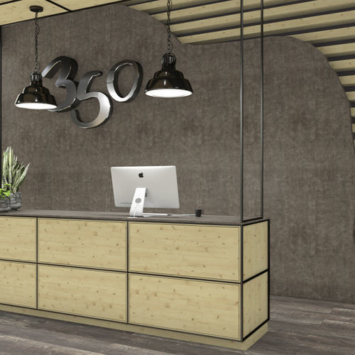 Pannello decorativo per arredamento - F313 ST10 - EGGER - per muro / ad alta resistenza / titanio