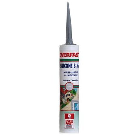 Mastice in elastomero - SILICONE B MAX - EVERFAST - in resina di silicone / per impermeabilità / a tenuta stagna