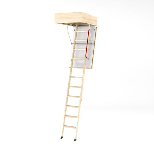 Scala retrattile per mansarda - LWF 45 - FAKRO - in legno