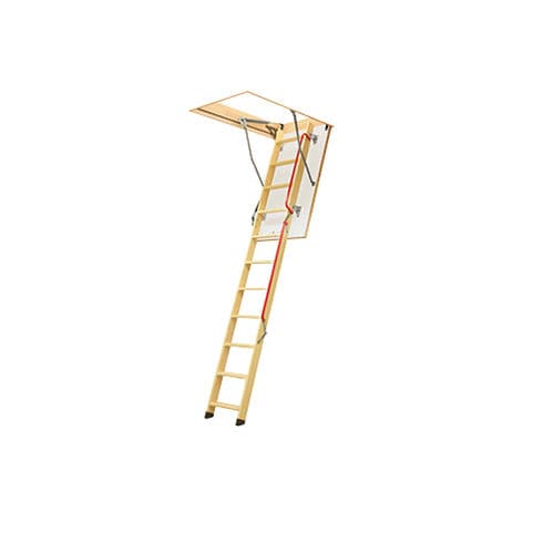 Scala retrattile per mansarda - LWL LUX - FAKRO - in legno