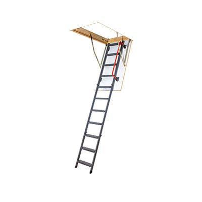 Scala retrattile per mansarda - LMK KOMFORT - FAKRO - in metallo / per uso residenziale