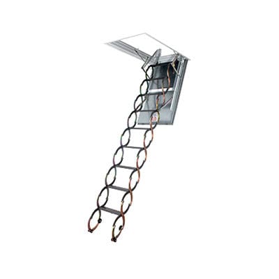 Scala a pioli per mansarda - LSF - FAKRO - a fisarmonica / in metallo / per uso residenziale