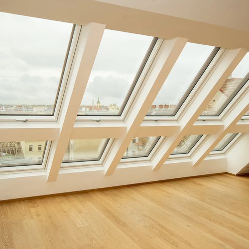 Finestra da tetto in alluminio - PPP-V MAX P50 ABMX - FAKRO - in uPVC / a soffietto / a bilico