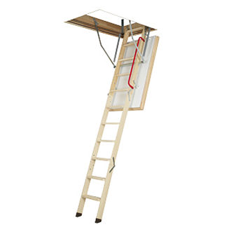 Scala retrattile per mansarda - LWT - FAKRO - in legno