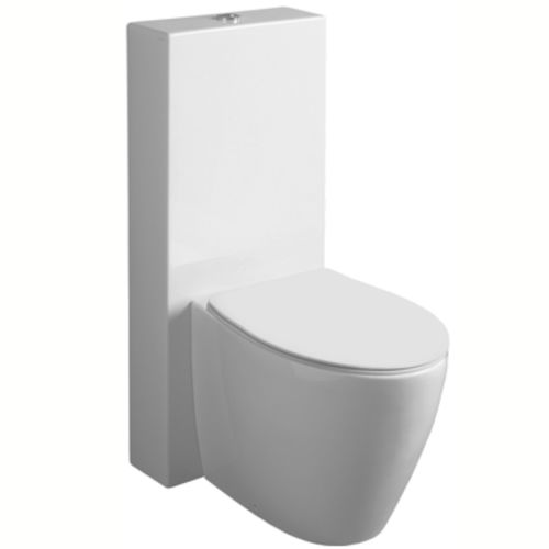 WC monoblocco - LFT 20 + CT 09 - SIMAS ACQUA SPACE - filomuro / in ceramica / per uso residenziale