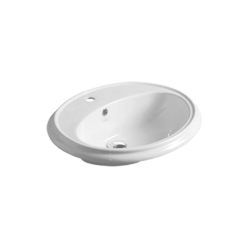 Lavabo da incasso - AR 859 - SIMAS ACQUA SPACE - in ceramica / con miscelatore / ovale