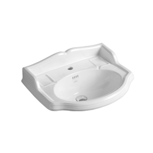 Lavabo autoportante - AR 814 - SIMAS ACQUA SPACE - in ceramica / 1 foro / con troppopieno