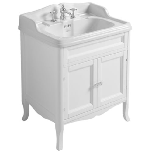 Mobile lavabo da appoggio - ARMD 70 - SIMAS ACQUA SPACE - in noce / classico / con sportello