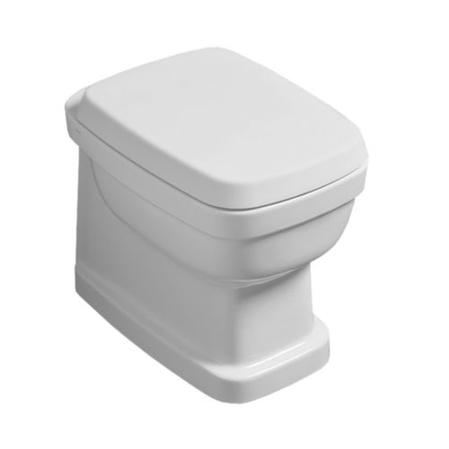 WC da appoggio - EVO 01 - SIMAS ACQUA SPACE - filomuro / in ceramica / per uso residenziale