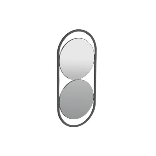 Specchio da bagno a muro - WAS 01 - SIMAS ACQUA SPACE - contemporaneo / rotondo / in metallo