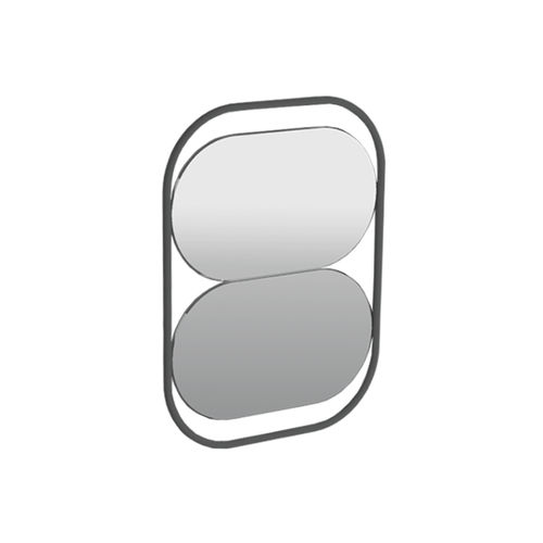 Specchio da bagno a muro - WAS 02 - SIMAS ACQUA SPACE - contemporaneo / ovale / in metallo