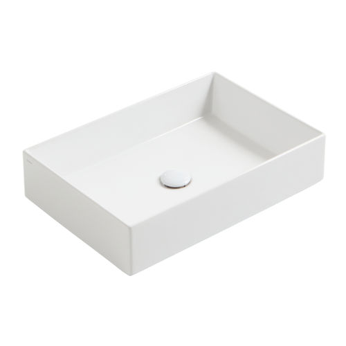 Lavabo da appoggio - AG 60 - SIMAS ACQUA SPACE - in ceramica / rettangolare / senza foro