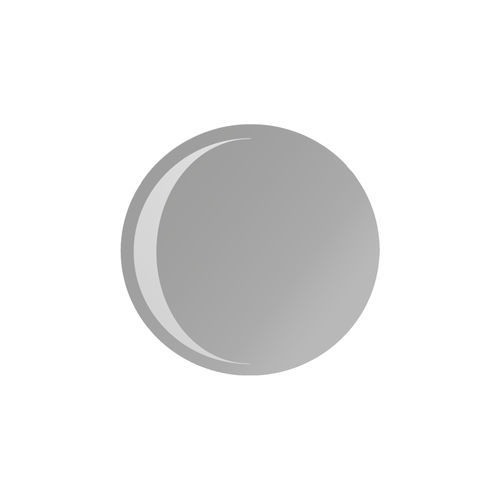 Specchio da bagno a muro - HES 04 - SIMAS ACQUA SPACE - contemporaneo / rotondo / bianco