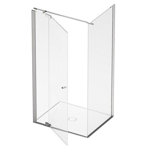 Box doccia in vetro - WB 1070D - WB 1080D - SIMAS ACQUA SPACE - a libro / rettangolare / per uso residenziale