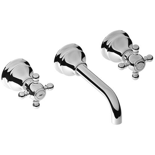 Miscelatore per lavabo - VIBLI - SIMAS ACQUA SPACE - da parete / in metallo cromato / da bagno