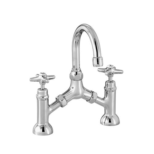 Miscelatore doppio comando per lavabo - 3215 - RUBINETTERIE STELLA - da appoggio / in ottone cromato / da bagno