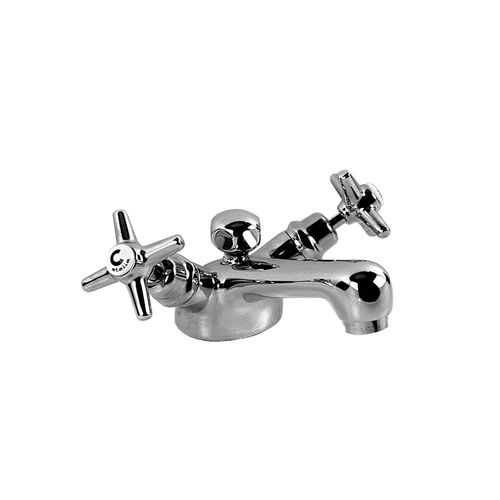 Miscelatore doppio comando per lavabo - 3219 - RUBINETTERIE STELLA - da appoggio / in ottone cromato / da bagno