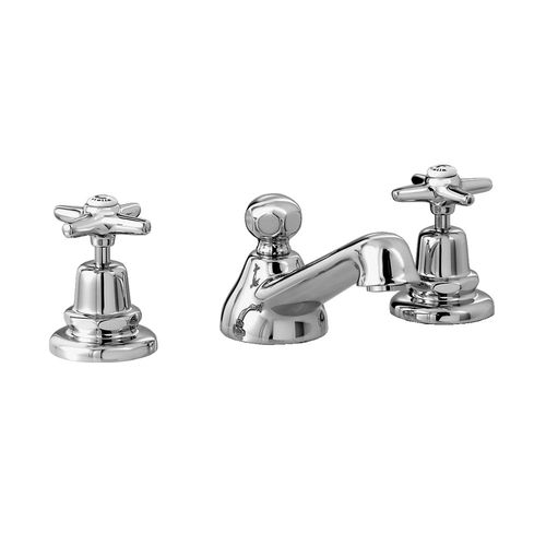 Miscelatore doppio comando per lavabo - 3224P - RUBINETTERIE STELLA - da appoggio / in ottone cromato / da bagno