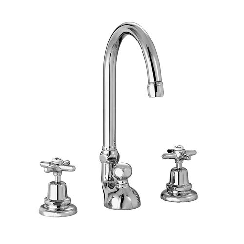 Miscelatore doppio comando per lavabo - 3226 - RUBINETTERIE STELLA - da appoggio / in ottone cromato / da bagno