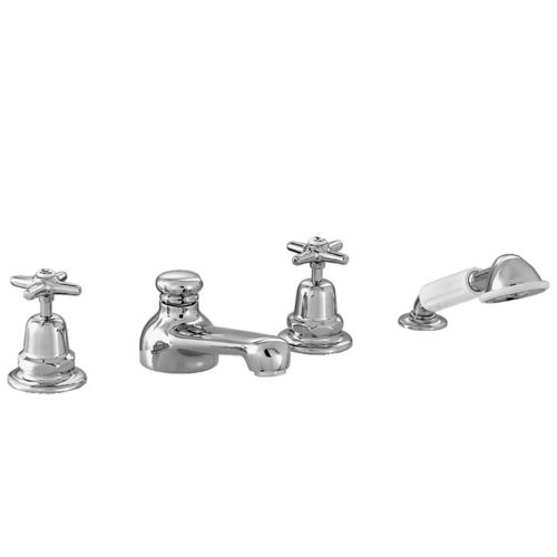 Miscelatore doppio comando da doccia - 3256-308 - RUBINETTERIE STELLA - per vasca / da appoggio / in ottone cromato