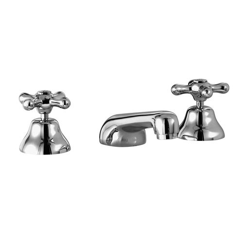 Miscelatore doppio comando per lavabo - 3222 - RUBINETTERIE STELLA - da appoggio / in metallo cromato / in bronzo