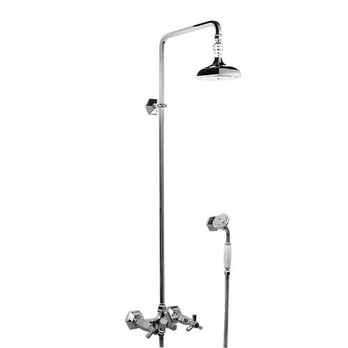 Set doccia da parete - 3284-33 - RUBINETTERIE STELLA - contemporaneo / per hotel / con doccia a mano